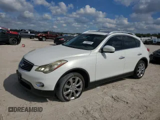 2010 Infiniti EX Journey with VIN JN1AJ0HP4AM701608, listed as a Copart auction lot 77408164 with 132,672 mi miles and Salvage Title. Bid and sale history available at DreamBid. Image 1.