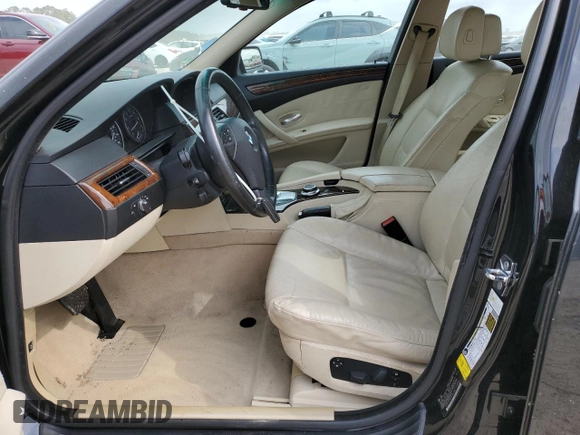 2008 BMW 5 Series 528i with VIN WBANU53558CT13194, listed as a Copart auction lot 51382785 with 178,266 mi miles and Salvage Title. Bid and sale history available at carsss.com. Image 7.