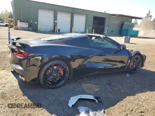 2021 Chevrolet Corvette 2LT with VIN 1G1YB2D46M5117525, listed as a Copart auction lot 65410514 with 11,480 mi miles and Salvage Title. Bid and sale history available at carsss.com. Image 3.