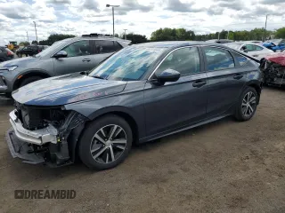 2024 Honda Civic LX z VIN 19XFL2H52RE023572, wystawiony jako Copart lot #55791845 z przebiegiem 12 632 mil mil oraz Szkoda całkowita • Salvage title. Historia ofert i sprzedaży dostępna na DreamBid. Obrazek 1.