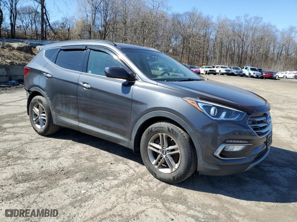 2017 Hyundai Santa Fe Sport 2.4L with VIN 5XYZUDLB4HG461238, listed as a Copart auction lot 48530335 with NaN miles and Salvage Title. Bid and sale history available at carsss.com. Image 4.