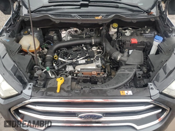 2019 Ford EcoSport Titanium z VIN MAJ3S2KE3KC261318, wystawiony jako Copart lot #47201385 z przebiegiem 71 959 mil mil oraz Szkoda całkowita • Salvage title. Historia ofert i sprzedaży dostępna na DreamBid. Obrazek 12.