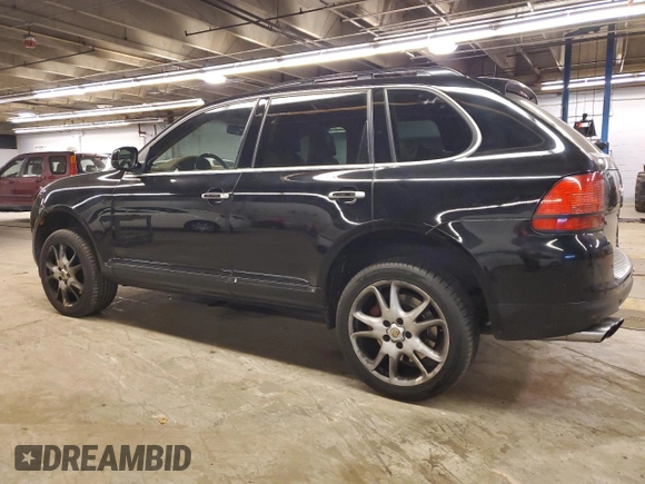 2006 Porsche Cayenne Turbo z VIN WP1AC29P06LA92028, wystawiony jako Copart lot #84253554 z przebiegiem 147 440 mil mil oraz Czysty tytuł • Clean title. Historia ofert i sprzedaży dostępna na DreamBid. Obrazek 2.