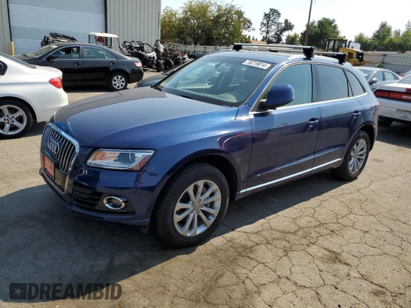 2014 Audi Q5 Premium Plus with VIN WA1LFAFP7EA050329, listed as a Copart auction lot 70219814 with 0 mi miles and Salvage Title. Bid and sale history available at carsss.com. Image 1.