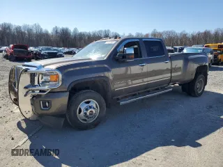 2015 GMC Sierra 3500HD Denali z VIN 1GT424E89FF634043, wystawiony jako Copart lot #50613845 z przebiegiem 403 611 mil mil oraz Szkoda całkowita • Salvage title. Historia ofert i sprzedaży dostępna na DreamBid. Obrazek 1.