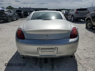 2002 Lexus SC 430 with VIN JTHFN48YX20018505, listed as a Copart auction lot 73966274 with Not Provided miles and Salvage Title. Bid and sale history available at carsss.com. Image 6.