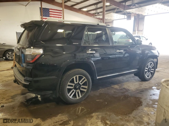 2017 Toyota 4Runner SR5 with VIN JTEBU5JRXH5449736, listed as a Copart auction lot 49857035 with 111,712 mi miles and Salvage Title. Bid and sale history available at carsss.com. Image 3.