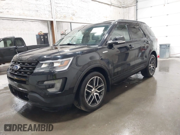 2017 Ford Explorer Sport z VIN 1FM5K8GT1HGB00329, wystawiony jako IAAI lot #42702719 z przebiegiem 102 877 mil mil oraz . Historia ofert i sprzedaży dostępna na DreamBid. Obrazek 17.