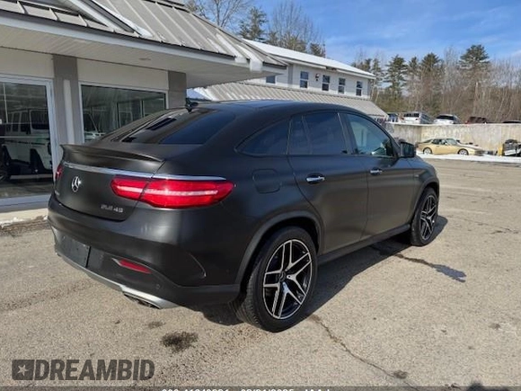 2019 Mercedes-Benz GLE 43 AMG with VIN 4JGED6EB1KA133981, listed as a IAAI auction lot 41649221 with 146,290 mi miles and . Bid and sale history available at DreamBid. Image 4.