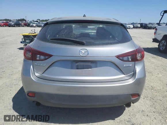 2015 Mazda 3 i Sport with VIN JM1BM1K70F1244649, listed as a Copart auction lot 55648035 with 106,085 mi miles and Salvage Title. Bid and sale history available at DreamBid. Image 6.