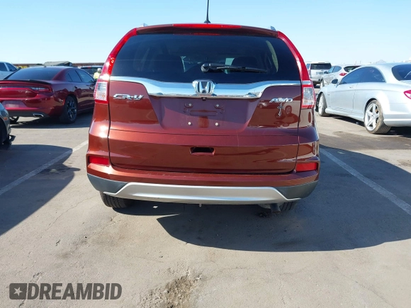 2015 Honda CR-V EX-L with VIN 2HKRM4H7XFH660871, listed as a IAAI auction lot 42095318 with 161,977 mi miles and . Bid and sale history available at carsss.com. Image 16.