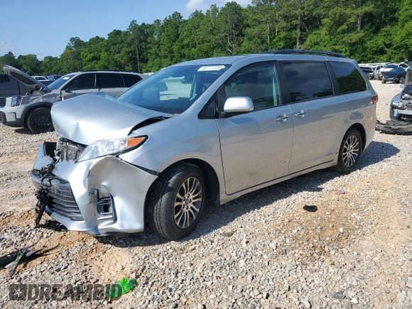 2020 Toyota Sienna XLE Auto Access Seat с VIN 5TDYZ3DC4LS029257, выставлен на аукционе Copart как лот 56777725 с пробегом 53 574 миль миль и Списание • Salvage title. История ставок и продаж доступна на DreamBid. Изображение 1.