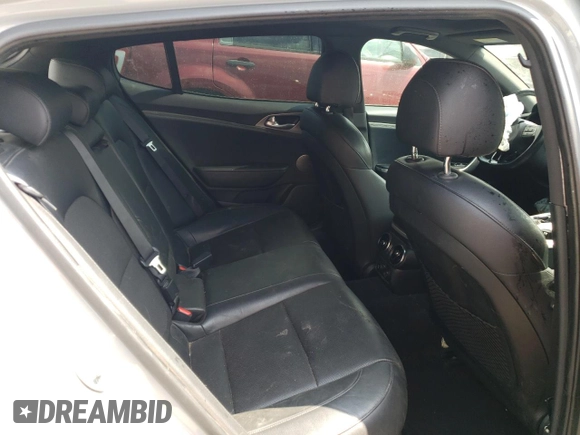 2019 Kia Stinger GT1 with VIN KNAE45LC1K6046642, listed as a Copart auction lot 64435054 with 89,049 mi miles and Salvage Title. Bid and sale history available at DreamBid. Image 10.