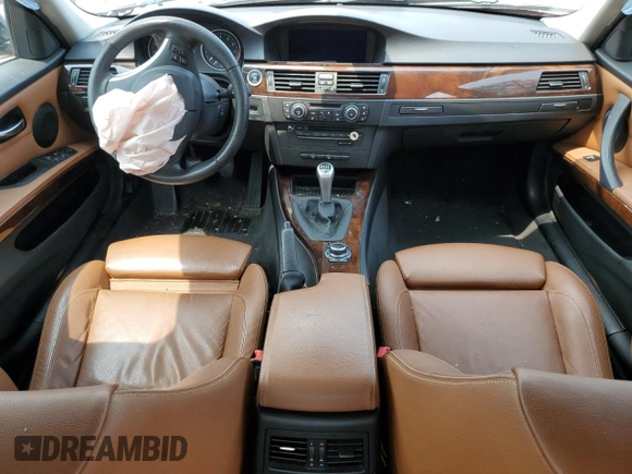 2011 BMW 3 Series 335i xDrive with VIN WBAPL5G5XBNN49356, listed as a Copart auction lot 60709805 with Not provided miles and Salvage title. Bid and sale history available at DreamBid. Image 8.