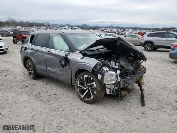 2023 Mitsubishi Outlander SE with VIN JA4J4UA83PZ033286, listed as a Copart auction lot 48470155 with 48,552 mi miles and Salvage Title. Bid and sale history available at carsss.com. Image 4.