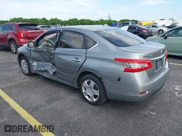 2013 Nissan Sentra SR z VIN 3N1AB7AP9DL720105, wystawiony jako IAAI lot #39970009 z przebiegiem 113 020 mil mil oraz . Historia ofert i sprzedaży dostępna na DreamBid. Obrazek 3.