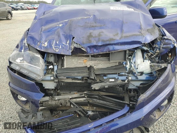 2016 Chevrolet Colorado 2WD LT with VIN 1GCHSCE30G1392595, listed as a Copart auction lot 76739934 with 15,082 mi miles and Salvage Title. Bid and sale history available at carsss.com. Image 11.