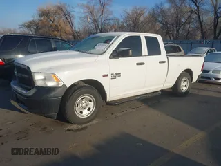 2020 Ram 1500 Tradesman with VIN 1C6RR6FT3LS128623, listed as a IAAI auction lot 41029159 with 38,850 mi miles and . Bid and sale history available at DreamBid. Image 17.