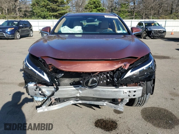 2025 Lexus NX with VIN 2T2GGCEZ7SC066651, listed as a Copart auction lot 73207444 with 1,764 mi miles and Salvage Title. Bid and sale history available at carsss.com. Image 5.