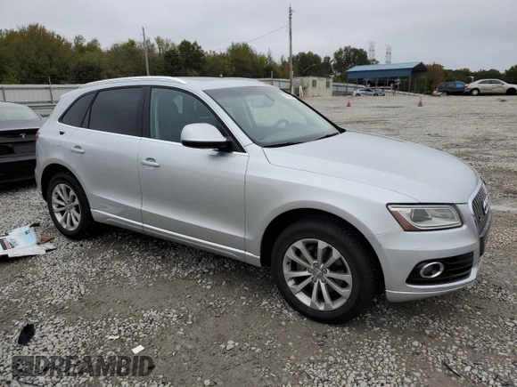 2013 Audi Q5 Premium with VIN WA1CFAFP3DA011025, listed as a Copart auction lot 79880034 with 158,886 mi miles and Salvage Title. Bid and sale history available at carsss.com. Image 4.
