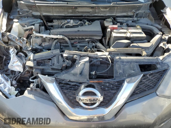 2016 Nissan Rogue SV with VIN KNMAT2MV9GP622515, listed as a Copart auction lot 48576075 with 132,907 mi miles and Salvage Title. Bid and sale history available at carsss.com. Image 12.