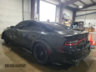 2021 Dodge Charger Scat Pack Widebody with VIN 2C3CDXGJ5MH619269, listed as a Copart auction lot 47597245 with 32,788 mi miles and Salvage Title. Bid and sale history available at carsss.com. Image 2.