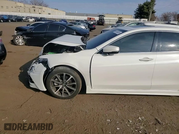 2015 Acura TLX V6 Advance with VIN 19UUB3F73FA003013, listed as a Copart auction lot 48968085 with 122,360 mi miles and Salvage Title. Bid and sale history available at carsss.com. Image 11.