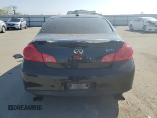2013 Infiniti G37 x with VIN JN1CV6AR7DM357420, listed as a Copart auction lot 46552985 with Not Provided miles and Salvage Title. Bid and sale history available at DreamBid. Image 6.