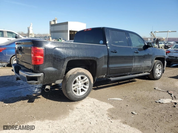 2017 Chevrolet Silverado 1500 LT with VIN 3GCUKREC2HG333665, listed as a Copart auction lot 46138725 with 0 mi miles and Salvage Title. Bid and sale history available at carsss.com. Image 3.