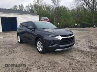 2021 Chevrolet Blazer LT with VIN 3GNKBHRS8MS566418, listed as a Copart auction lot 56045445 with 58,737 mi miles and Salvage title. Bid and sale history available at DreamBid. Image 14.