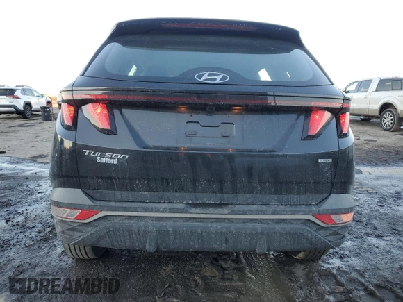 2022 Hyundai Tucson SE with VIN 5NMJACAE9NH111215, listed as a Copart auction lot 41759495 with 162,571 mi miles and Salvage Title. Bid and sale history available at carsss.com. Image 6.