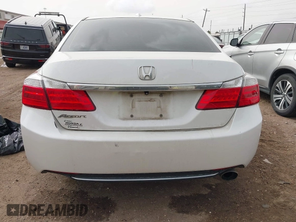 2014 Honda Accord EX-L with VIN 1HGCR2F86EA163363, listed as a IAAI auction lot 41825571 with 66,569 mi miles and . Bid and sale history available at carsss.com. Image 16.
