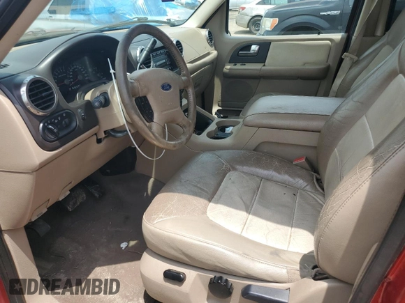 2004 Ford Expedition Eddie Bauer z VIN 1FMPU17LX4LB23782, wystawiony jako Copart lot #58600625 z przebiegiem 153 982 mil mil oraz Szkoda całkowita • Salvage title. Historia ofert i sprzedaży dostępna na DreamBid. Obrazek 7.
