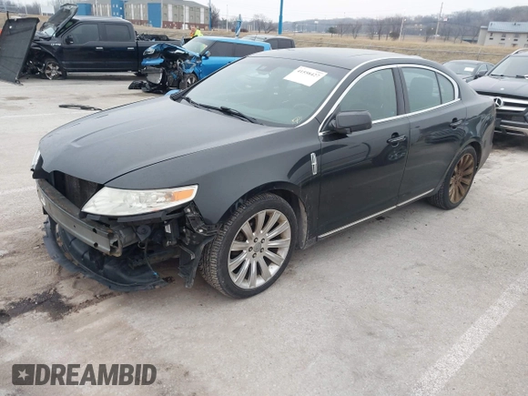 2010 Lincoln MKS with VIN 1LNHL9ER0AG612807, listed as a IAAI auction lot 41558427 with 181,783 mi miles. Bid and sale history available at carsss.com. Image 2.