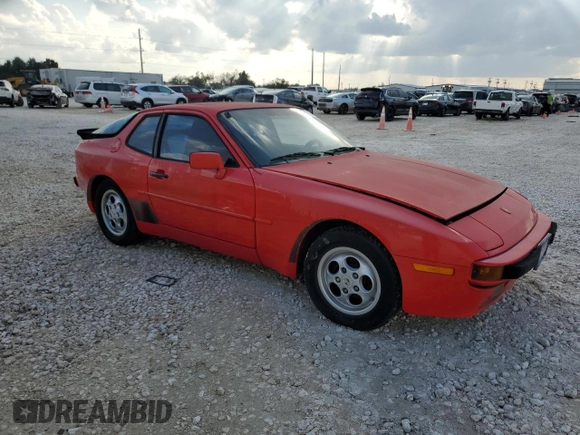 1987 Porsche 944 z VIN WP0AB0946HN476255, wystawiony jako Copart lot #79870704 z przebiegiem 177 672 mil mil oraz Czysty tytuł • Clean title. Historia ofert i sprzedaży dostępna na DreamBid. Obrazek 4.