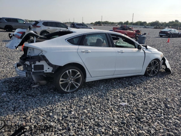 2020 Ford Fusion Titanium with VIN 3FA6P0K91LR127917, listed as a Copart auction lot 58158165 with Not provided miles and Non repairable. Bid and sale history available at DreamBid. Image 3.