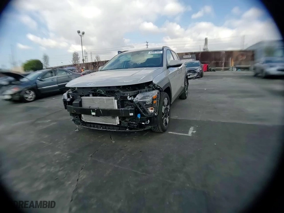2024 Hyundai Kona SEL with VIN KM8HB3AB4RU118973, listed as a Copart auction lot 44997895 with 7,052 mi miles and Salvage Title. Bid and sale history available at carsss.com. Image 10.
