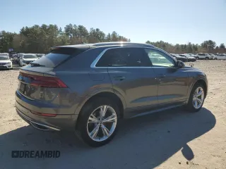 2019 Audi Q8 Premium Plus z VIN WA1BVAF19KD018356, wystawiony jako Copart lot #53423485 z przebiegiem 120 055 mil mil oraz Tytuł czysty. Historia ofert i sprzedaży dostępna na DreamBid. Obrazek 3.