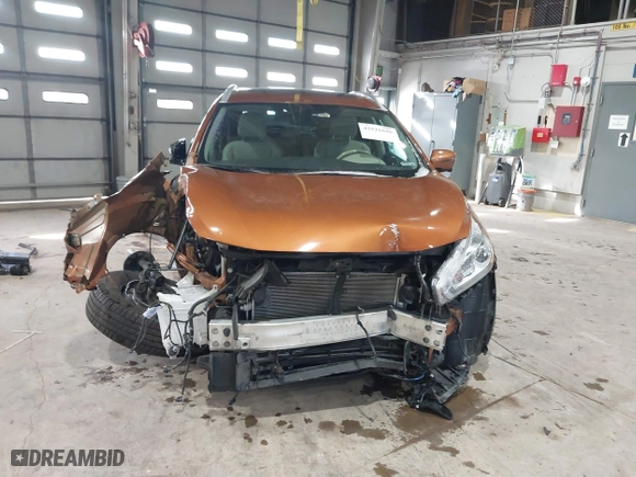 2015 Nissan Murano S with VIN 5N1AZ2MHXFN292009, listed as a IAAI auction lot 41531650 with 49,560 mi miles. Bid and sale history available at carsss.com. Image 13.