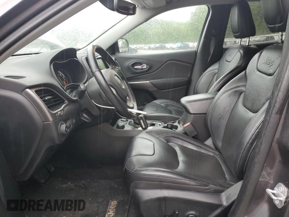 2019 Jeep Cherokee Limited with VIN 1C4PJMDN9KD169907, listed as a Copart auction lot 58623505 with 62,659 mi miles and Salvage title. Bid and sale history available at DreamBid. Image 7.
