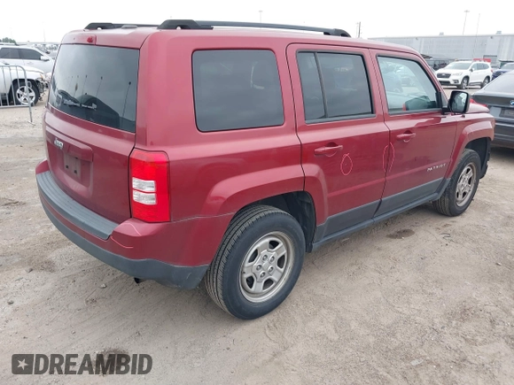2017 Jeep Patriot Sport z VIN 1C4NJPBB0HD201718, wystawiony jako IAAI lot #41614102 z przebiegiem 88 194 mil mil oraz . Historia ofert i sprzedaży dostępna na DreamBid. Obrazek 4.