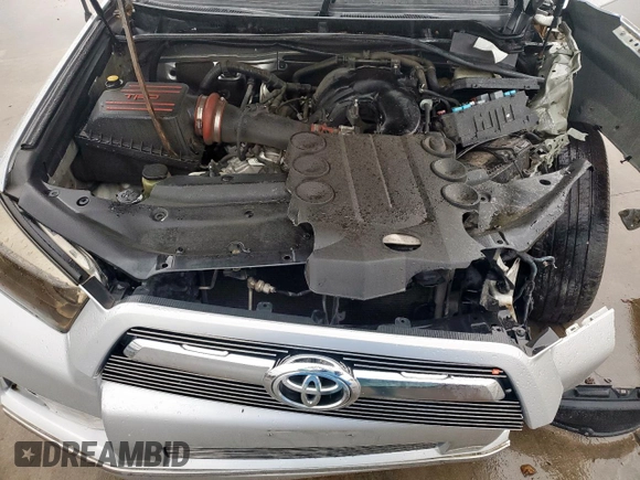 2011 Toyota 4Runner SR5 z VIN JTEZU5JR5B5021305, wystawiony jako Copart lot #55453275 z przebiegiem 194 752 mil mil oraz Szkoda całkowita • Salvage title. Historia ofert i sprzedaży dostępna na DreamBid. Obrazek 12.
