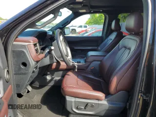 2024 Ford Expedition Max Limited с VIN 1FMJK1K81REA65202, выставлен на аукционе Copart как лот 57510445 с пробегом 45 982 миль миль и Чистый • Clean title. История ставок и продаж доступна на DreamBid. Изображение 7.