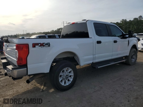 2020 Ford F-250 XL with VIN 1FT7W2B6XLED47286, listed as a Copart auction lot 55633585 with 138,751 mi miles and Clean title. Bid and sale history available at DreamBid. Image 3.