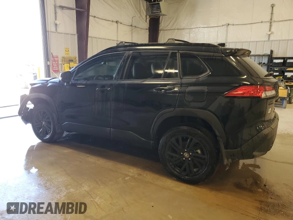 2024 Toyota Corolla Cross LE with VIN 7MUCAABG8RV113561, listed as a Copart auction lot 53343215 with 4,495 mi miles and Clean title. Bid and sale history available at DreamBid. Image 2.