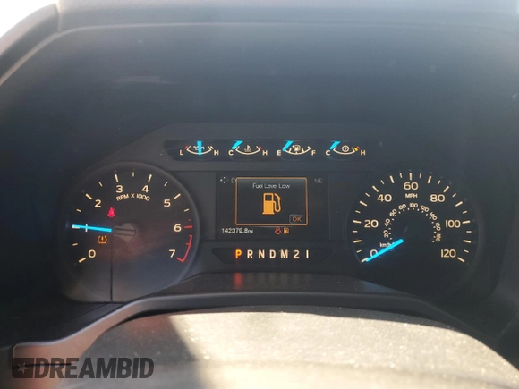 2016 Ford F-150 XL with VIN 1FTEW1CF4GKE54826, listed as a Copart auction lot 46658395 with 142,379 mi miles and Salvage Title. Bid and sale history available at carsss.com. Image 9.