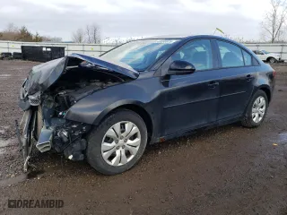 2014 Chevrolet Cruze LS with VIN 1G1PA5SH2E7198521, listed as a Copart auction lot 48690025 with 106,484 mi miles and Salvage Title. Bid and sale history available at carsss.com. Image 1.