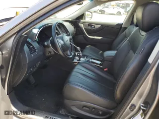 2017 Infiniti QX70 with VIN JN8CS1MW9HM416391, listed as a Copart auction lot 69823174 with 35,846 mi miles and Salvage Title. Bid and sale history available at carsss.com. Image 7.