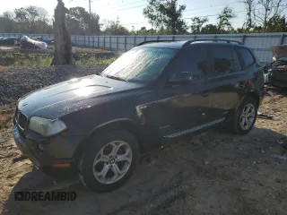 2010 BMW X3 xDrive30i with VIN WBXPC9C47AWJ34031, listed as a Copart auction lot 72241164 with 192,435 mi miles and Salvage Title. Bid and sale history available at carsss.com. Image 1.