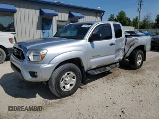 2012 Toyota Tacoma PreRunner with VIN 5TFTU4GNXCX020066, listed as a Copart auction lot 52881285 with 106,237 mi miles and Salvage title. Bid and sale history available at DreamBid. Image 1.